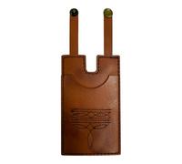 Generico PU Leather Cards Portafoglio con snap elegante piccolo portafogli da viaggio Billfold Blocking porta carte biflold per donne ragazze, cachi, Mini-Geldbörse, Casual