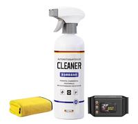 Generico Pulitore Auto Interni | Rimozione Macchie Sedili in Pelle | Spray Multifunzione 500ml per Pelle Tappeti Divani Sedili Auto Detergente Casa e Poltroncine Cruscotto