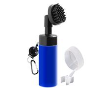 Generico Pulitore Scanalature Golf, Spazzola per la Pulizia delle Mazze da Golf con Clip di Sicurezza e Flacone Spray, Attrezzi di Manutenzione da Campo per Golfisti e Famiglia