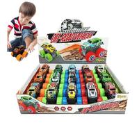 Generico Pull Back Race Car - Colorful Friction Powered Cars for Kids, Interactive Racing Playset with Funny Mini Vehicles, Educational Toy for Boys Girls, Multicolor, Party Gift Use 12.44in