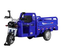 Generico Pull Back Toy Cars, Alloy Tricycle Toy, 8.07x2.95x3.74in, Miniature Vehicles, Cool Safe Realistic Design, Ideal for Classroom, Carnival Rewards, Daycare, Stockings, Blue and Red
