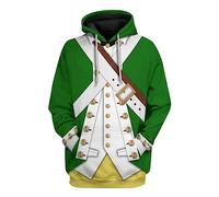 Generico Pullover Casual Invernale Unisex Felpa con Cappuccio Stampata in 3D per Uomo e Donna e Storia Invernale 1336