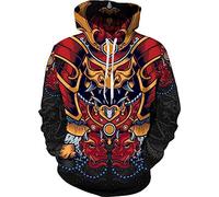 Generico Pullover Hoodie 2023 Autunno/Inverno 3D Digital Print Felpa con Cappuccio da Uomo e da Donna con Cappuccio Coppia Top 1349