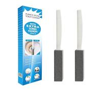 Generico Pumice Stone for Stove - 2 Pieces Natural Powerful Handle Brush