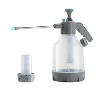 Generico Pump Spray Bottle, 15x33cm PP PE 3L Hand Pressure Watering Can with Non-Slip Handle and Extended Rod, Garden Tool for Plant, Lawn, Cleaning