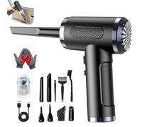 Generico Pumpify Portable 3 in 1 Compressed Air, Duster & Vacuum Cleaner, 3-Speed Modes, Multi-Purpose Cordless Mini Vacuum Cleaner Handheld Rechargeable, Electronics & Car Cleaning (1PC)