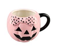 Generico Pumpkin Coffee Mug - Long-Lasting Bow Cup | Fall Halloween Decor