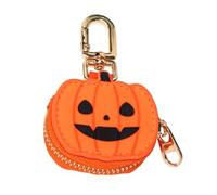 Generico Pumpkin Coin Purse - Halloween Mini Bag Charm Keychain Accessory