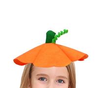 Generico Pumpkin Hair Band, Halloween Pumpkin Accessory, 8.43x7.09 Inches Hairs Hoop, Festive Headwear, Comfortable Design, Perfect for Kids and Adults Halloweens Parties, Color Orange