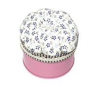 Generico Pumpkin Sewing Pin Cushion - Classic Needle Pillow Holder | Soft Fabric Pincushion for Embroidery Quilting, Handy Pin Storage Pad with Organizer Box, Essential Tailoring Accessory