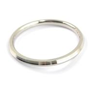 Generico Punjabi/Sikh Silver Kada/Bracelet/Link Bracelet for Men Diameter 7.2 cm
