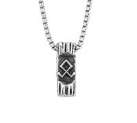 Generico Punk vintage Vichinghi semplici rune collana per uomini amuleti di moda amuleto gioielli regali dropshipping