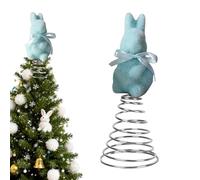 Generico Punta Albero Coniglietto Pasquale - Lightweight Portable, Decorazione Coniglio di, Muschio per Festa Primavera, Addobbo Forma Bunny Casa Raduni | Multipurpose Outdoor Indoor Utility