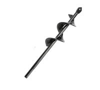 Generico Punta da Trapano a coclea for piantagione Solida in Lega ad Alta durezza for Un Giardinaggio efficiente e la piantagione di Alberi(4X22cm-1pc)