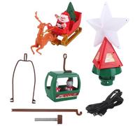 Generico Puntale per Albero di Natale - Decorazione Interattiva con Musicali | Decorazioni per La Casa Rotanti Alimentate Tramite USB per Decorazioni per Feste in Camera da per Interni Ed Esterni Ne