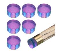 Generico Punte per Stecca da Biliardo per Il Gioco a Pool - Elevata Durezza e Rivestimento AntiGraffio,Kit di Ricambio Punte per Stecca da Biliardo - per Famiglia e Amici Tavolo da