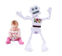 Generico Punteggio Robot di Primavera per Balli, dei Robot di Punta, Giocattolo A Piedi, Crescita Intellettuale Giocosa, Facile da Usare, 11,5 Cm per Il Compleanno, Schoo, Tavolo
