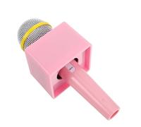 Generico Puntelli Per Microfono Fai Finta Di Microfono Simula Il Con La Stazione Di Bandiera Del A Cubo Quadrato Falso Per Esercitazioni Vocali