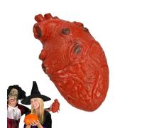 Generico Puntello Cuore Realistico | Realistico Raccapricciante Cuore | Decorazioni per oggetti di scena di Halloween per la casa Decorazione per casa stregata spettrale per interni ed esterni