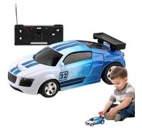 Generico Può un'auto telecomandata, Può un'auto da corsa telecomandata | Auto per bambini con stradali | Divertente auto remota, piccola auto RC per compleanno, Natale, Capodanno