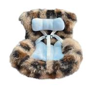 Genérico Puppenautositz | Niedliches Auto Deko Für 17 cm - Weiches Dekospielzeug Für Mädchen Damen Schreibtischdekoration