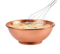 Generico Pure Copper Mixing Bowl 22cm Vintage Kitchen Serving Dish