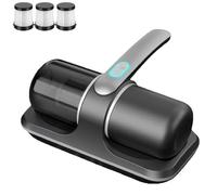 Generico Pure Sleepy Pro Bed Vacuum, 12000pa Puresleepy Pro Bed, Mattress Cleaner Machine with Washable Filter, 8000 Vibrations Per Minute, Deep Clean, for Home, Bedroom (Gray)