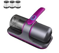 Generico Pure Sleepy Pro Bed Vacuum, 12000pa Puresleepy Pro Bed, Mattress Cleaner Machine with Washable Filter, 8000 Vibrations Per Minute, Deep Clean, for Home, Bedroom (Purple)