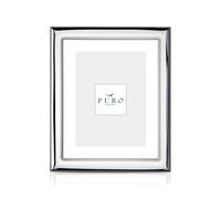 Generico Puro Cornice Jupiter in Argento con Bordo Perlinato, 20x25 cm