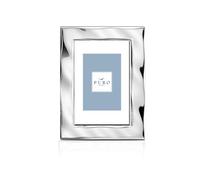 Generico Puro Cornice Orion in Argento con Design Ondulato, 6x9 cm