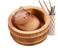 Generico Purple Clay Tea Pet - Boutique Purple Clay Teas Pet | Tea Ceremony Capybara Figure, Capybara Model Sculpture Figurine Ornaments, Handmade Crafts Home Set, Decoration Art