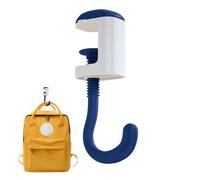 Generico Purse Hook for Table - Adjustable Heavy Duty Clamp-On Desk Hook | Portable Organizer for Offices, School, Cubicle, Home, Chair, Backpacks, Handbags, Wallets, Umbrella, Coat, Jacket Storage