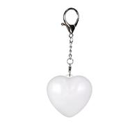 Generico Purse Light - 12.1x5.2x2.2cm Rechargeable Mini Keychain LED Lamp | Heart Shape Purse Ligh For Girls, Backpack, Shoulder Bag Wallet Tote Concerts Party Night Travel Accessory