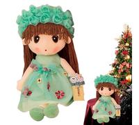 Generico Push-brush Figure Figura giocattoli Soft Cuddly Doll in Princess Design for Children | Portoni di tessuto come assistente al sonno per ragazze e ragazzi, ideale per coccolare, giocare e träu