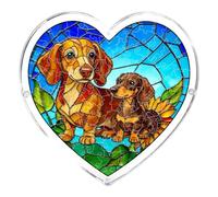 Generico Puzzle in Acrilico,Ornamento Interessante Appendere per la casa e Il Giardino,Ideale Come Regalo di Compleanno 600