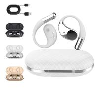 Generico Q39 Ai Translation Clip-On Bluetooth Earphones, Ai Translation Earbuds Real Time, Open Ear Wireless Earphones Bluetooth Headphones, for Travel Business (1 Pcs*White)