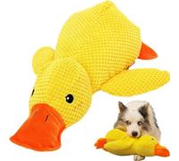 Generico Quackotto Cani, 2025 Quackotto per Cani, 32cm Peluche Papera Cane Indistruttibile, Paperotto Calmante, Giocattoli Paperella Antistress per Cani, Giocattolo Morbido Interattivo