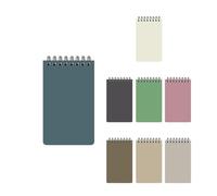 Generico Quaderni tascabili da 8/16 pezzi Piccoli quaderni 3x5 con pagine a righe Mini for appunti al lavoro(8pcs)