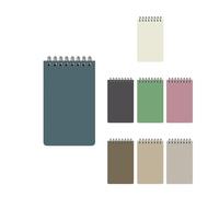 Generico Quaderni tascabili da 8/16 pezzi Piccoli quaderni 3x5 con pagine a righe Mini for appunti al lavoro(25Pcs)