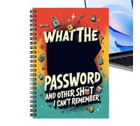 Generico Quaderno Con Password - Organizer A Con Carta Spessa Per Appunti, Quaderno Con Password A Per Anziani Per Viaggi Quotidiani Ufficio Casa Uomini Donne Anziani Mamma Papà