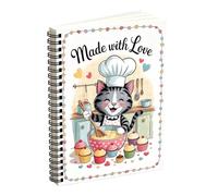 Generico Quaderno di ricette,Diario dei Pasti a Bianco,Quaderno Di Ricette Da Cucina | Utilizzabile Per Cottura Al Forno Cucina Casa Appartamento Dormitorio Ristorante
