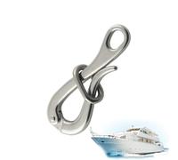 Generico Quick Link Shackle - Anchoring Clip Buckle Shackle | Quick Release Shackles Buckles for Firefighting Rigging Lifeboats | Lifeboats Connecting Hook for Towing Lifting Lifeboat Climbing Marine