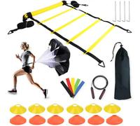 Generico Quick Movement Gear - Versatile Obstacle System, Enhanced Cardio Hardware, Physical Growth Aid | Intensive Workout Foundation, Effective Reaction Building Bundle for Speed Power Building