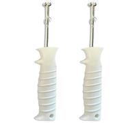 Generico Quick Release Fishhook Extractor, Hook Remover Tool Fishing, Fish Hook Remover Tool, Stainless Steel Fishinghook Extractor with Non-Slip Grip, for Bass/Trouth Fishings (2pcs)