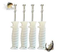 Generico Quick Release Fishhook Extractor, Hook Remover Tool Fishing, Fish Hook Remover Tool, Stainless Steel Fishinghook Extractor with Non-Slip Grip, for Bass/Trouth Fishings (4pcs)