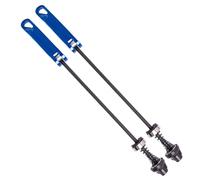 Generico Quick Release Skewer - 24.5cm 1-Pair Mountain Bike Wheel Hub, High Strength Aluminum Alloy Cycling Replacement Parts Universal Hub Quick Rods for Maintenance, Tire Change
