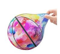 Generico Quiet Basketball - 1-2cm difference in siz | Indoor Soundless Dribbling Basketball, Lightweight Training Ball | Soundless Foam Dribbling Indoor Quiett Bounce Basketbal