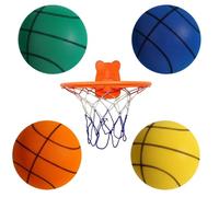 Generico Quiet Basketball Dribbling Indoor Foam Ball Soft Lightweight Mute | Training Ball For Various Indoor Activities Game Practice High-density Foam Ball Soft Lightweight Quiet Basketball In