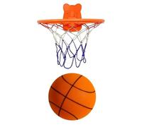 Generico Quiet Basketball Dribbling Indoor Foam Ball Soft Lightweight Mute | Training Ball For Various Indoor Activities Game Practice High-density Foam Ball Soft Lightweight Quiet Basketball In