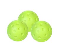 Generico Quiet Pickleball Balls 3Pc - Indoor 74mm PU Foam | Silent Practice